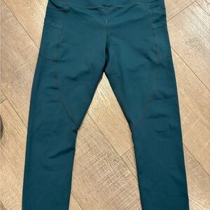 Zyia Active Teal Athletic Leggings